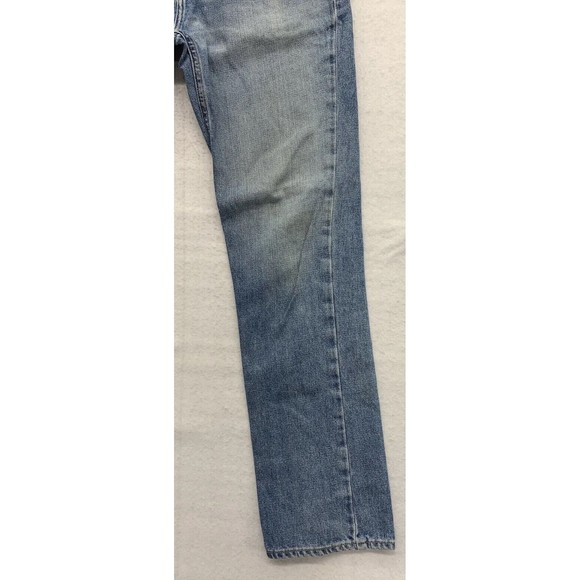 Hollister Denim Jeans Men's 32X32 Blue Button Fly Factory Destroyed Distressed - Picture 13 of 16